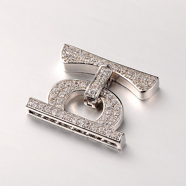 Brass Micro Pave Cu… - image