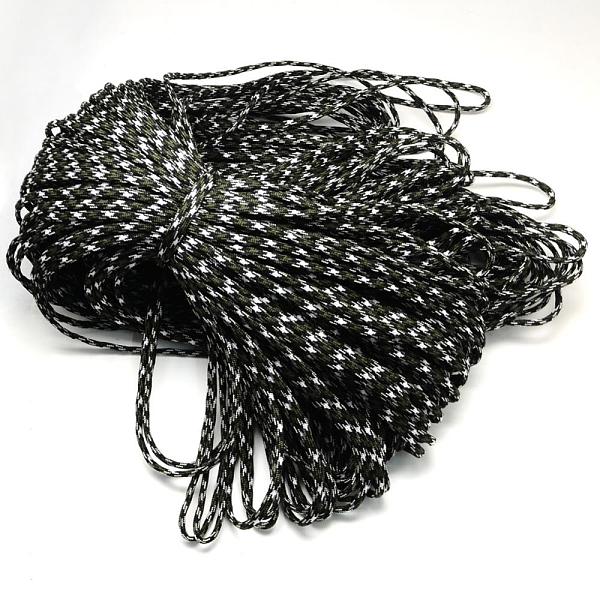 

PandaHall 7 Inner Cores Polyester & Spandex Cord Ropes, for Rope Bracelets Making, Dark Olive Green, 4mm, about 109.36 yards(100m)/bundle...