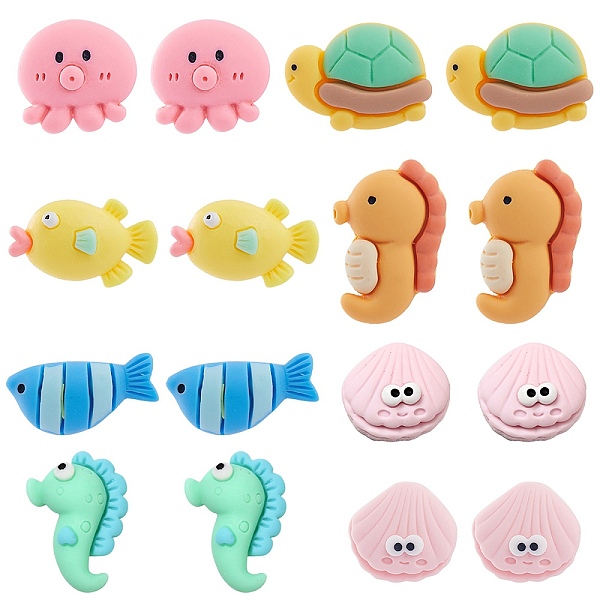 64Pcs 8 Styles Opaq… - image