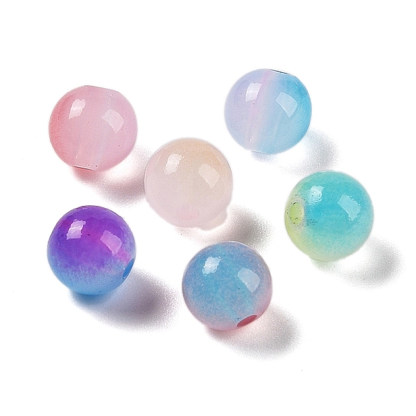 Opaque Acrylic Beads - image