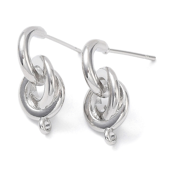Brass Stud Earring … - image