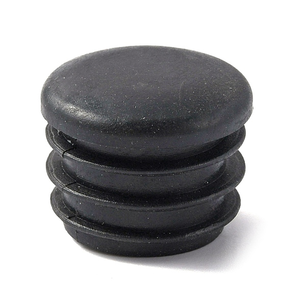 

PandaHall Plastic Furniture End Caps, Metal Chair Leg Inserts Plug, Round Tube Inserts, Chair Leg Glide Protectors, Column, Black, 25x21mm...