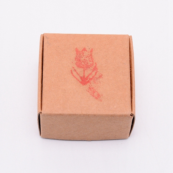 

PandaHall Resin Chapter, DIY Handmade Resin Soap Stamp Chapter, Square, Flower Pattern, 21.5x22x22.5mm Resin Flower