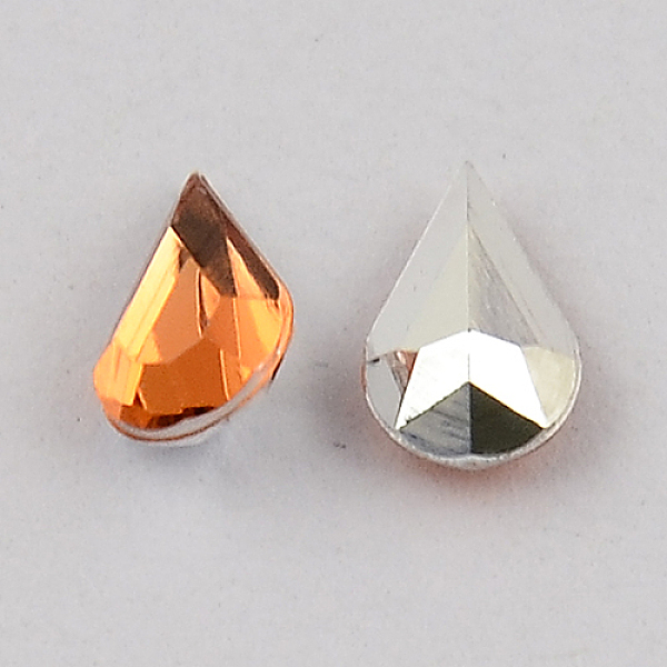 

PandaHall Garment Accessories Pointed Back Taiwan Acrylic Rhinestone Cabochons, Faceted Teardrop, Mixed Color, 13x8x5mm Acrylic Rhinestone..., Multicolor