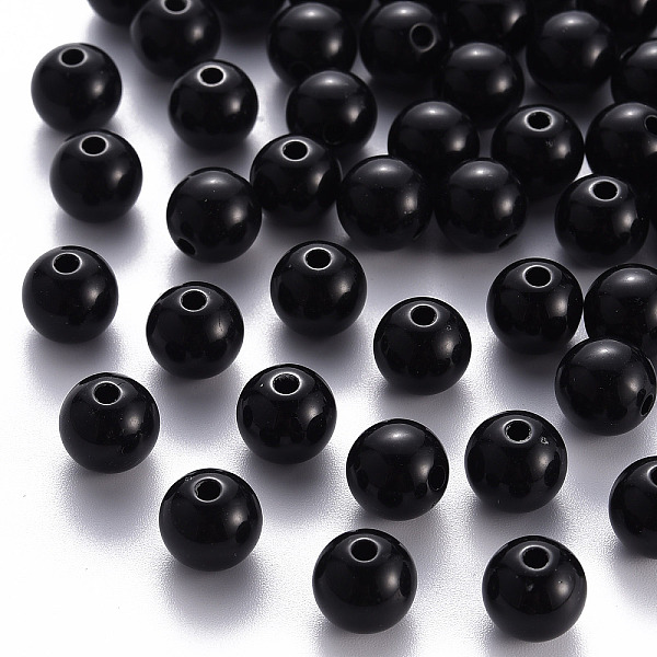 Opaque Acrylic Beads - image