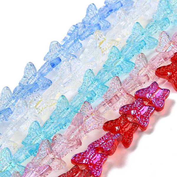 Transparent Glass Beads Strands