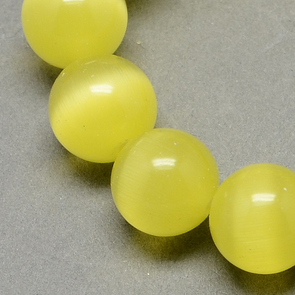 Cat Eye Beads Stran… - image