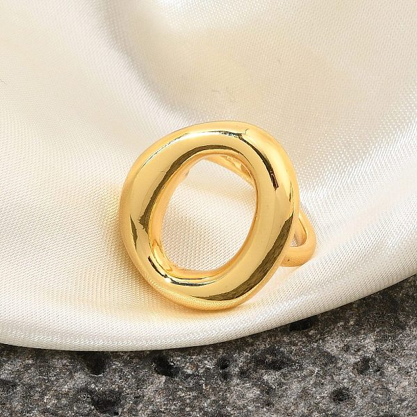 Brass Open Cuff Rin… - image