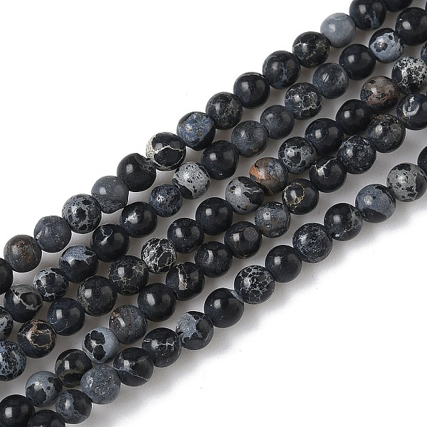 Dyed Natural RegaliteImperial JasperSea Sediment Jasper Beads Strands