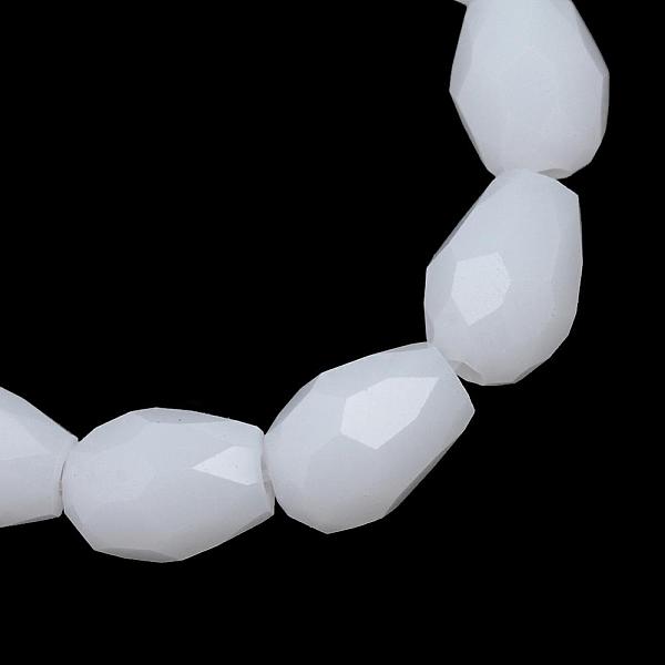 Opaque Solid Glass Bead Strands