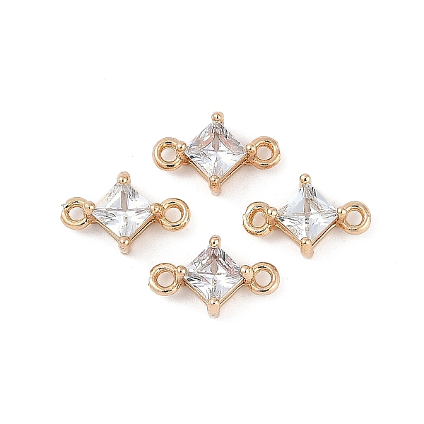 Brass Pave Glass Rh… - image