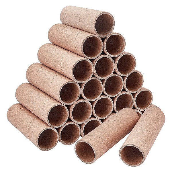 

PandaHall Paper Tube, Craft Roll, for DIY Craft Making Accessories, Column, Peru, 46x151mm, Inner Diameter: 40mm Paper Brown