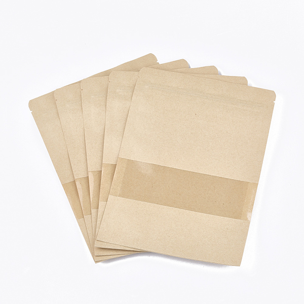 Resealable Kraft Paper Bags