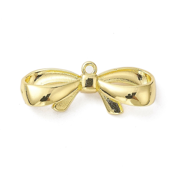 

PandaHall Rack Plating Brass Pendants, Long-Lasting Plated, Lead Free & Cadmium Free, Bowknot, Real 18K Gold Plated, 9.5x25x3mm, Hole: 1.4mm...