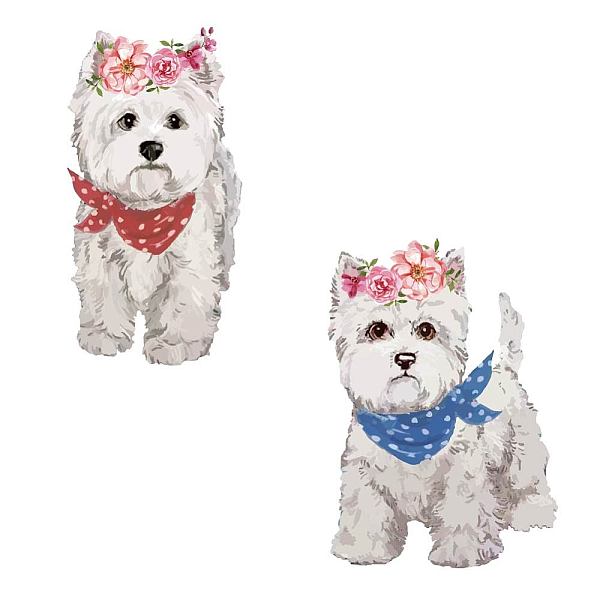 

PandaHall SUPERDANT Cute Dog Wall Decals Cartoon Dogs Stickers Cute Puppy Pet Nursery Kids Room Playroom Decor Animal Home Decorations...