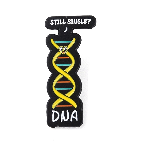 

PandaHall Bioscience Theme Black Zinc Alloy Brooches, Enamel Pins, for Backpack Cloth, Yellow, 30x14x1.5mm Alloy+Enamel Others Yellow