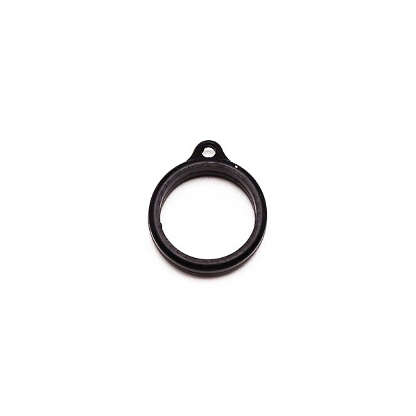 

PandaHall Silicone Pendant, for Electronic stylus & Lighter Making, Ring, Black, 29x24.5x7mm, Hole: 3mm, 20.5mm inner diameter Silicone Ring...