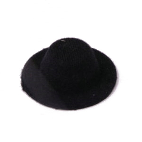 

PandaHall Cloth Doll Hats, DIY Doll Making Accessories, Black, 58x20mm Cloth Black