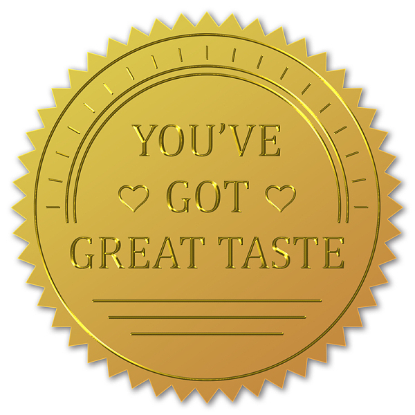 

PandaHall Self Adhesive Gold Foil Embossed Stickers, Medal Decoration Sticker, Word, 5x5cm Metal Word Gold