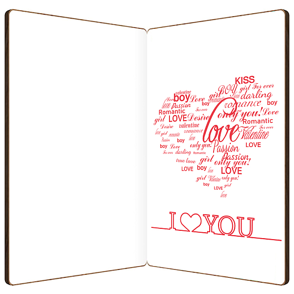 

PandaHall MDF Greeting Card & Paper Envelope with Bowknot, Rectangle with Hollow Pattern, Heart Pattern, 150~173x110~124x7mm, 2pcs/set Wood...