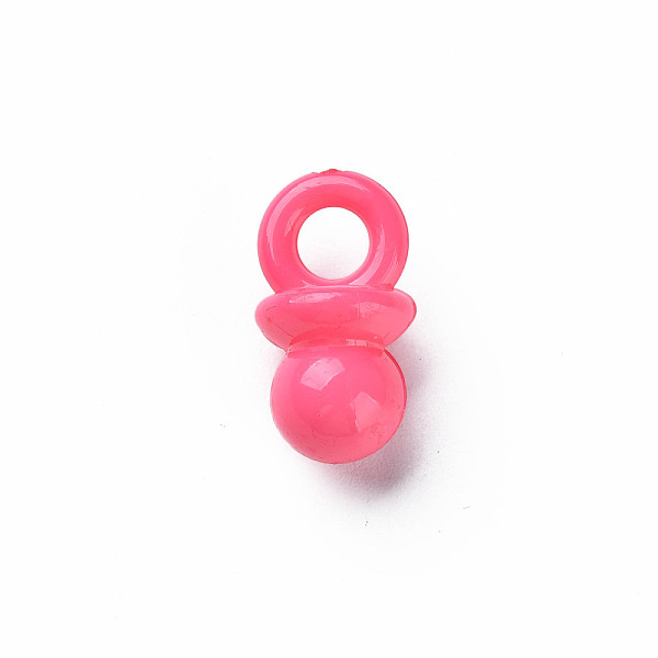 

PandaHall Opaque Acrylic Pendants, Mixed Color, 19x10x10mm, Hole: 5mm, about 670pcs/500g Acrylic Others Multicolor