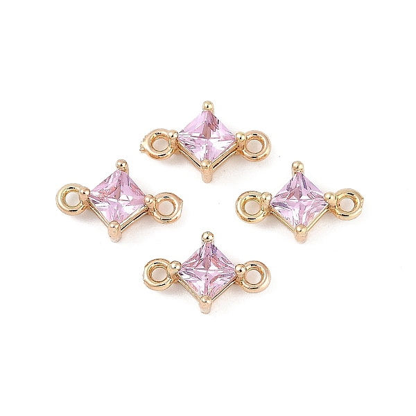 Brass Pave Glass Rh… - image