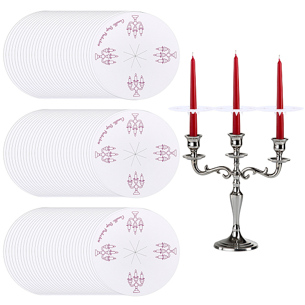 Paper Candle Dust Covers for Candle Cups