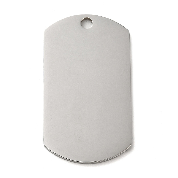 

PandaHall 304 Stainless Steel Pendants, Stamping Blank Tag, Rectangle Charm, Stainless Steel Color, 39x22x1.5mm, Hole: 3mm 304 Stainless...