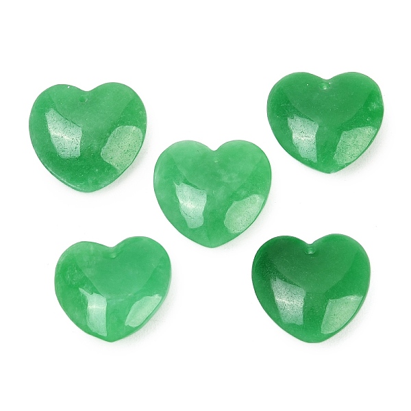 Natural Myanmar Jade Dyed Pendants