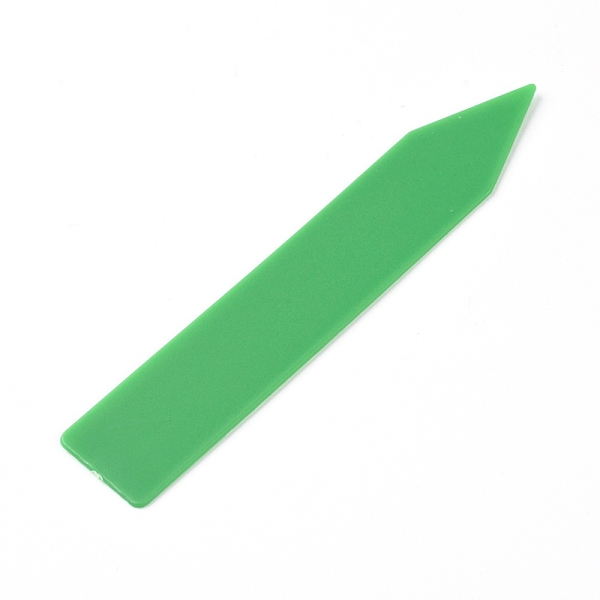 

PandaHall Plastic Plant Labels, for Seed Potted Herbs Flowers Vegetables, Green, 99x18x1mm Plastic Green