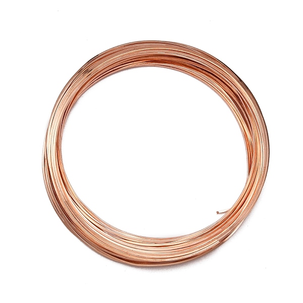 

PandaHall Copper Wire, Square, Raw(Unplated), 0.8x0.8mm, about 19.69 Feet(6m)/Bundle Copper Square