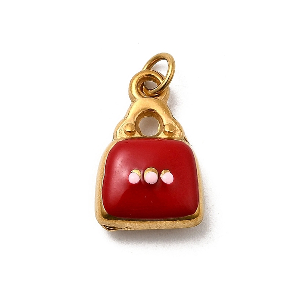 304 Stainless Steel Enamel Pendants