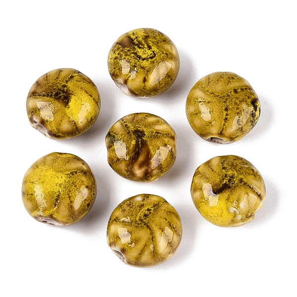 Vintage Handmade Porcelain Beads