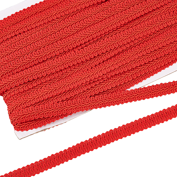

PandaHall Polyester Centipede Lace Ribbons, for Cloth DIY Making Decoration, Floral Pattern, Dark Red, 1/2 inch(12mm) Polyester