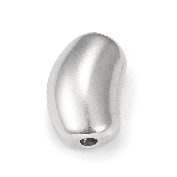 

PandaHall 304 Stainless Steel Beads, Kidney Bean, Stainless Steel Color, 11x7x4.5mm, Hole: 1.6mm 304 Stainless Steel Vegetables