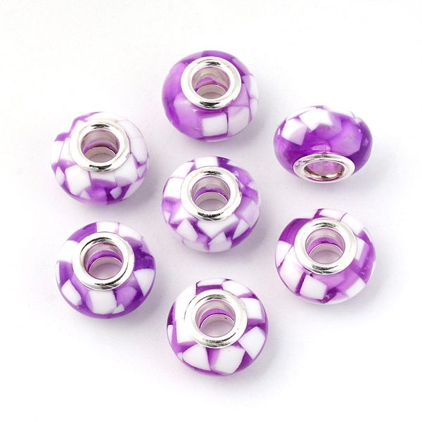 Resin European Beads - image