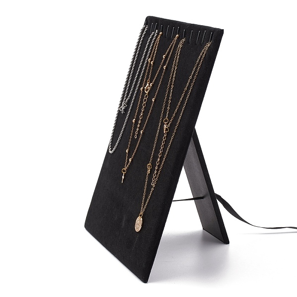 Wood Jewelry Necklace Display Planks