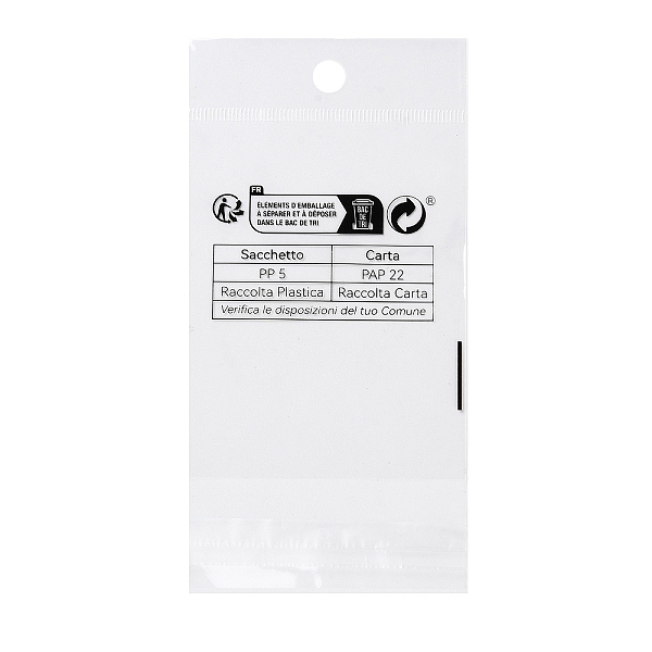 

PandaHall Rectangle Plastic Self Top Seal Bags, Resealable Bags, White, 14x7x0.1cm Plastic Rectangle White