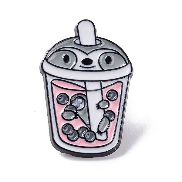 

PandaHall Bradypod and Bubble Cup Enamel Pin, Animal Alloy Enamel Brooch, Anti-Exposure Neckline Safety Pin for Women, Electrophoresis Black..., Pink