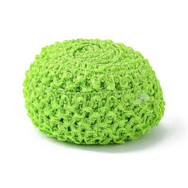 

PandaHall Polyester Elastic Ribbon, for Hair Band Making, Lawn Green, 55mm, 5m/roll Elastic Fibre Flat