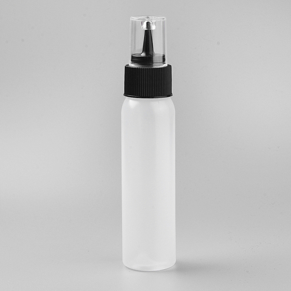 

PandaHall Plastic Glue Bottles, with Bottle Caps, Empty Squeeze Writer Bottles, for Cookie Decorating, Sauces, Crafts, Black, 2.95x14cm...