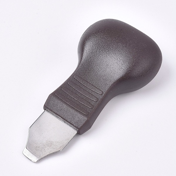 

PandaHall Watch Back Case Opener, with Plastic Handle, Remover Removal Knife Repair Tool, for Watch Battery Removal Change, Coconut Brown...