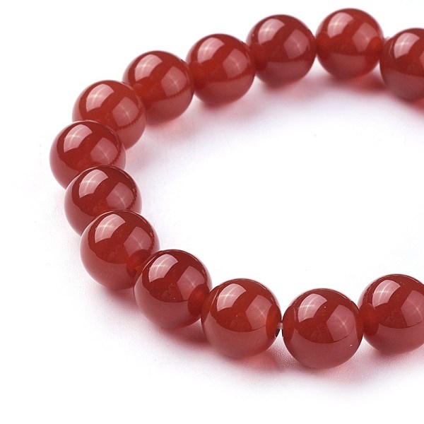 Natural Carnelian Beads Stretch Bracelets