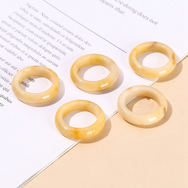 Natural Yellow Jade… - image