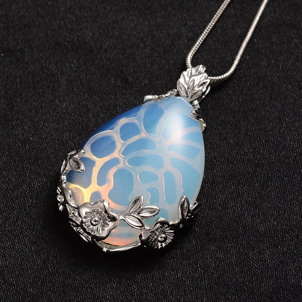 Opalite Pendant Necklaces