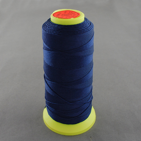 

PandaHall Nylon Sewing Thread, Prussian Blue, 0.2mm, about 800m/roll Nylon Blue