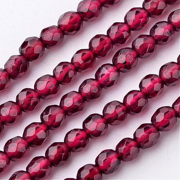 Natural Garnet Bead… - image