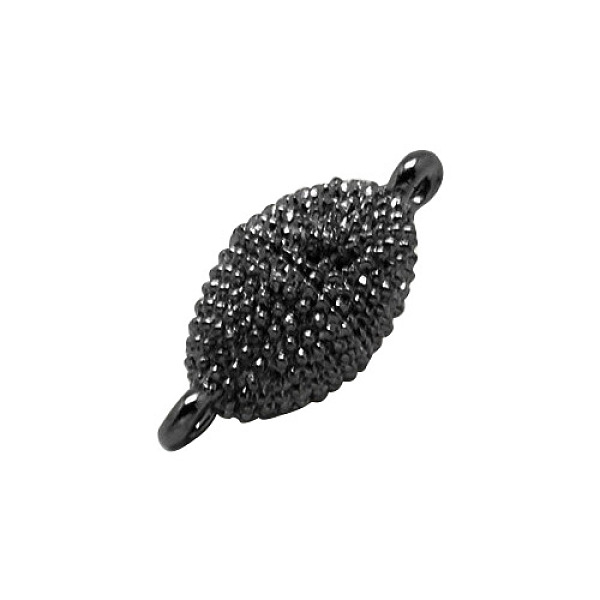 

PandaHall Alloy Magnetic Clasps with Loops, Oval, Gunmetal, 17x8mm, Hole: 1.5mm Alloy Oval