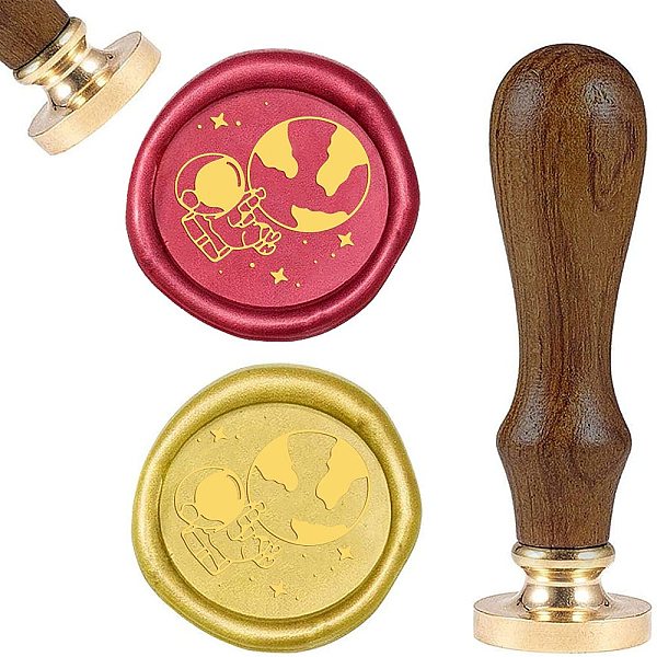 

PandaHall DIY Wood Wax Seal Stamp, Human Pattern, 90mm, Stamps: 25x14.5mm Wood Human