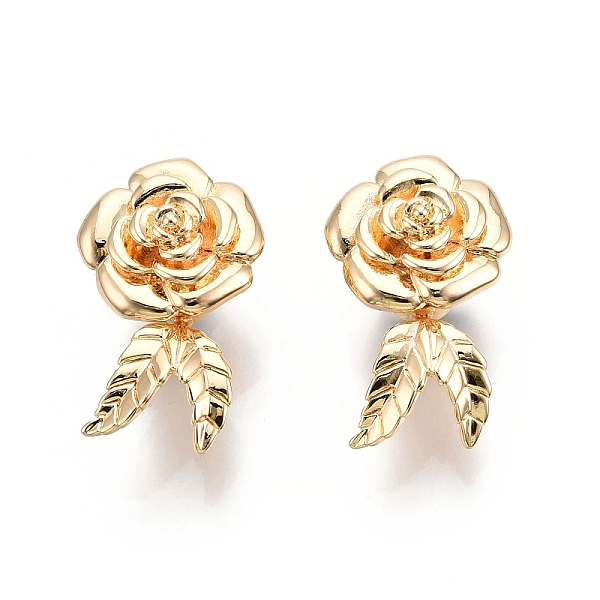 

PandaHall Magnetic Brass Clip on Earring Findings, with Vertical Loops, Rose, Nickel Free, Real 18K Gold Plated, 27x15.5x11mm, Hole: 2.5mm...